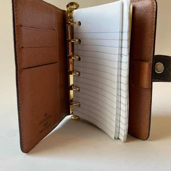 Louis Vuitton Brown and Gold Monogram Card Holder - Picture 4 of 6